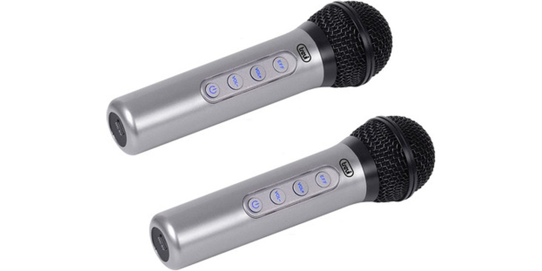 Trevi EM 415 R SET 2 MICROFONI WIRELESS 2.4G …