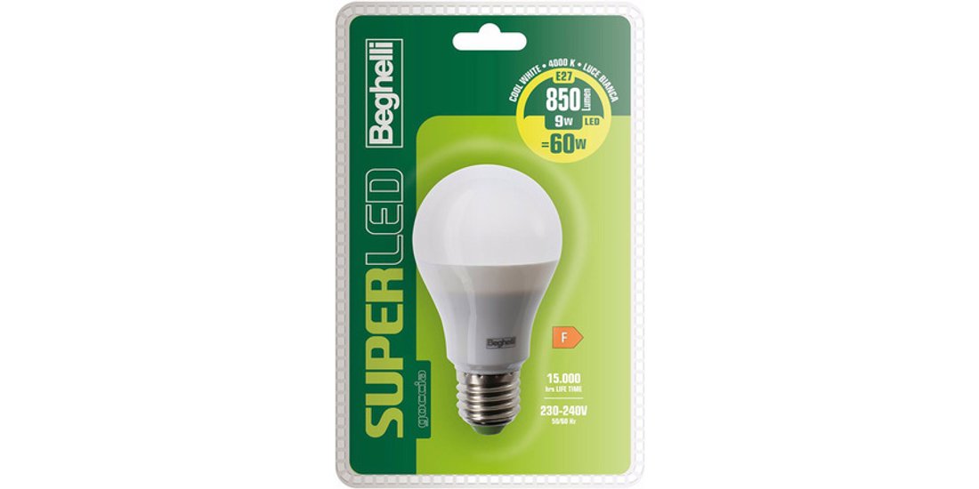 Beghelli SuperLED Lampadina a risparmio energetico…