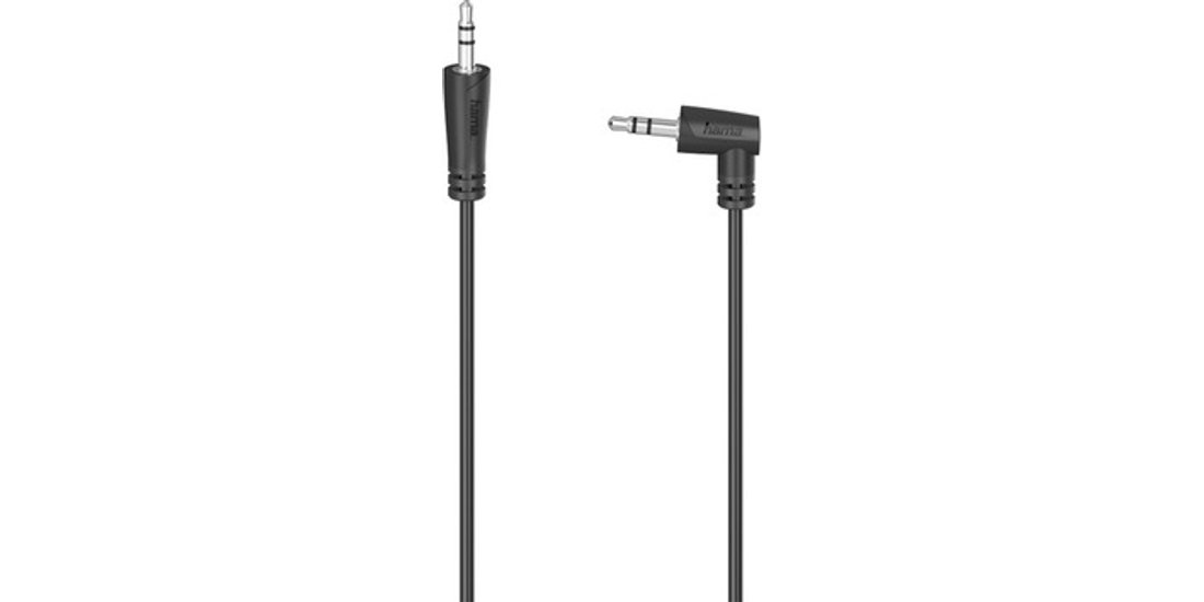 Hama Cavo Jack 3.5 mm M 90° / Jack 3.5 mm M 15…
