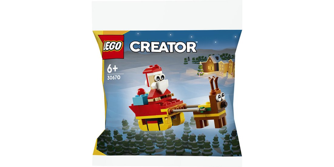 LEGO Creator Avventura sulla slitta di Babbo …