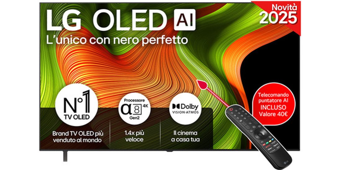 LG OLED AI OLED77B56LA TV Serie B5 77” 4K α8…