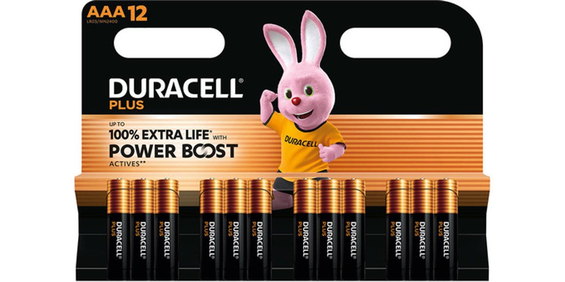 Duracell Plus Batteria monouso Mini Stilo AAA…