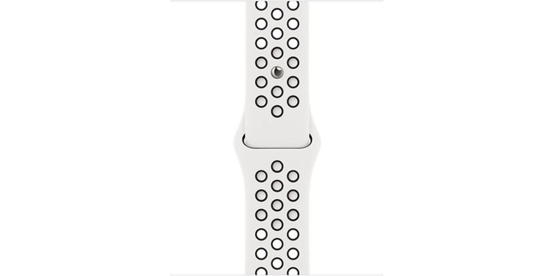 Apple Cinturino Nike Sport bianco ghiaccio/nero…