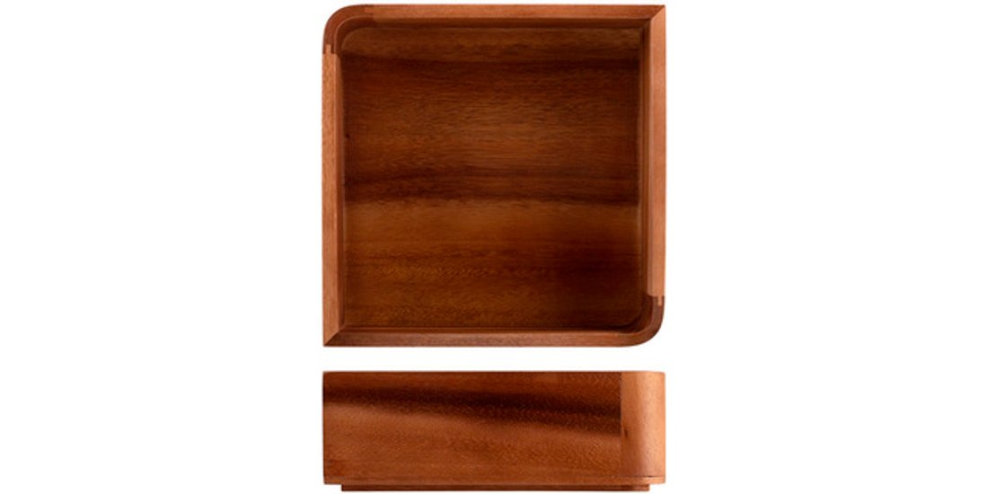 H&H Lifestyle Coppa in legno Acacia forma quadrata…