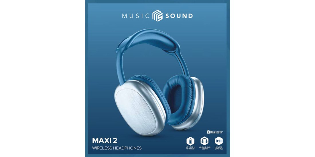 Music Sound Maxi2 Cuffie around-ear Maxi2 Bluetooth…