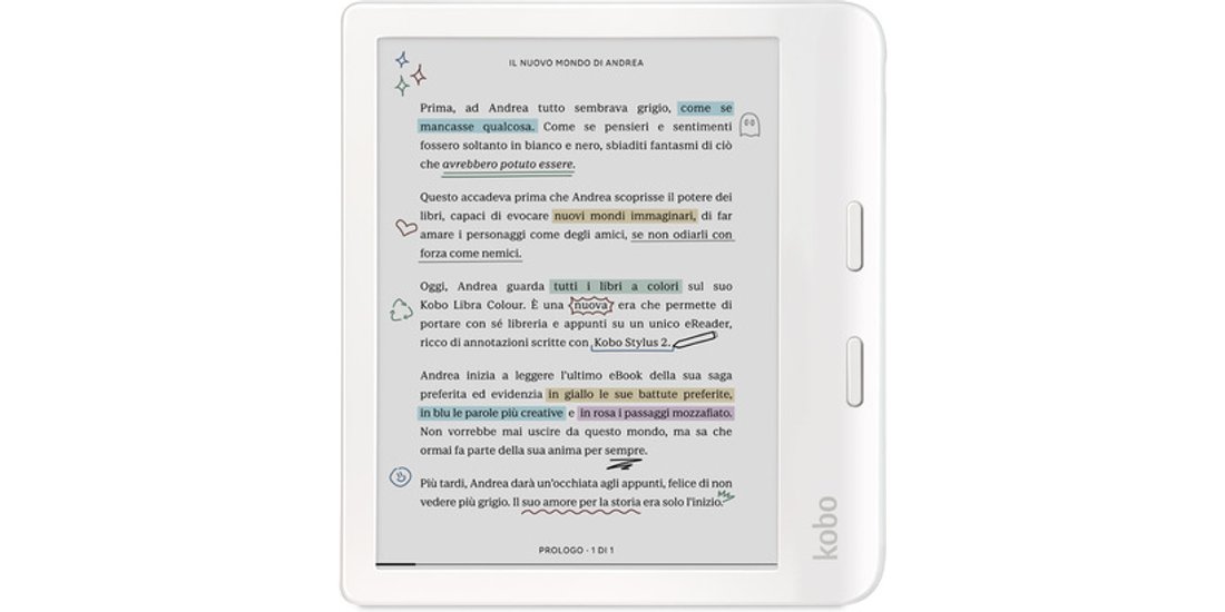 Rakuten Kobo Libra Colour lettore e-book Touch…