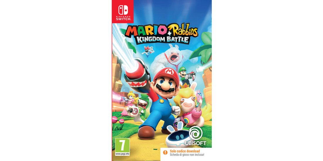 Mario + Rabbids Kingdom Battle Code in Box