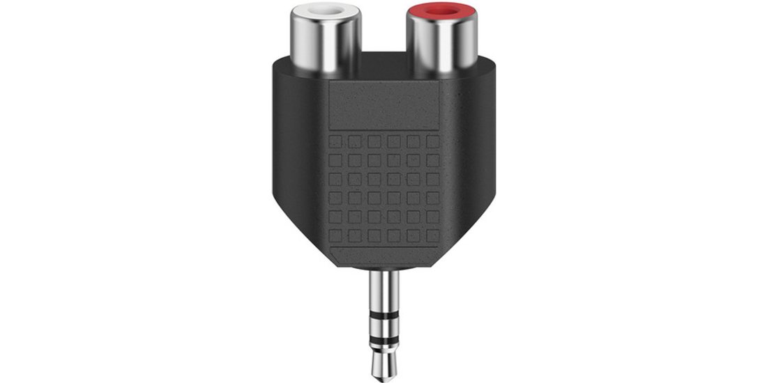 Hama Adattatore 2 RCA F/Jack 3.5 mm M