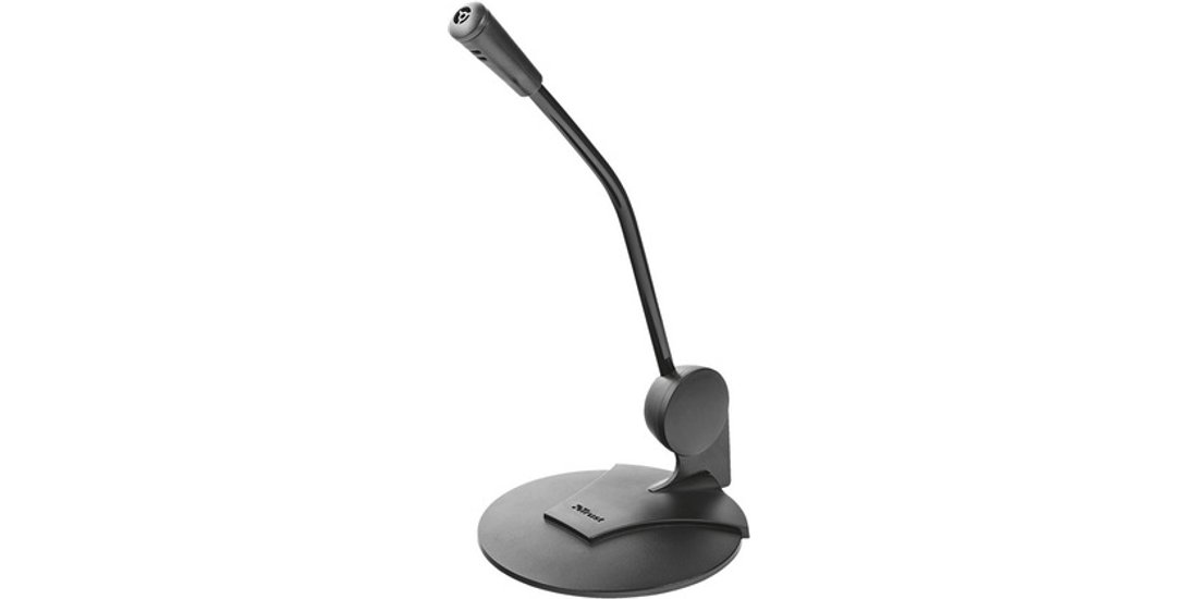 Trust 21674 microfono Nero Microfono per PC