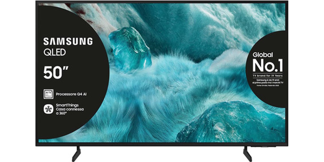 Samsung QLED AI TV 50” QE50Q7FAAUXZT 4K Processore…
