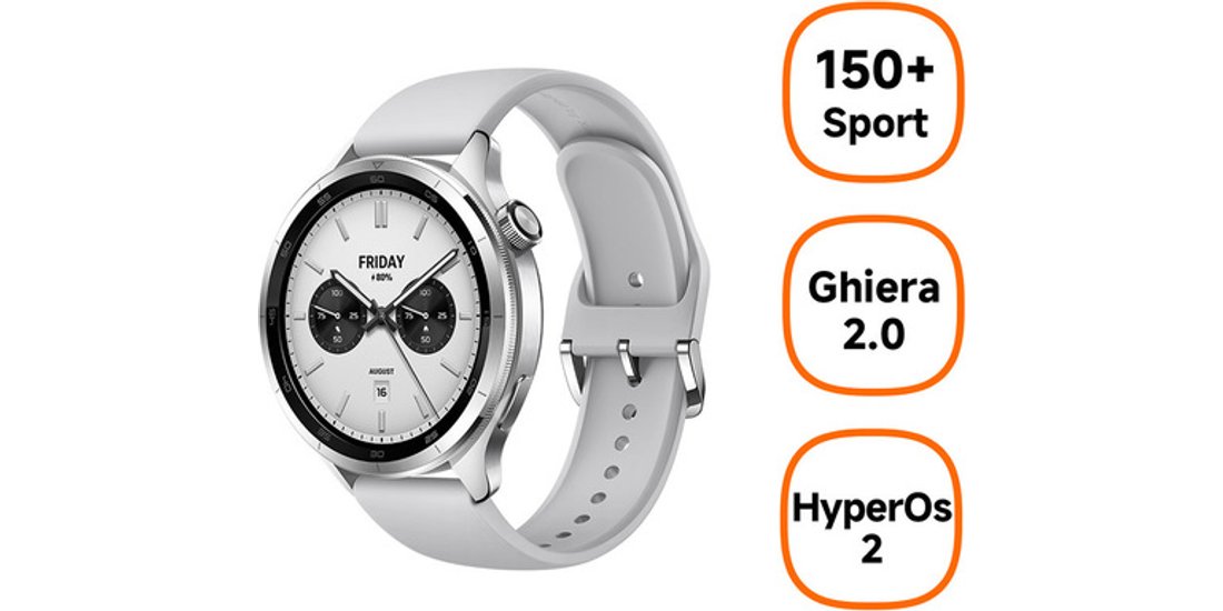 Xiaomi Watch S4 Silver