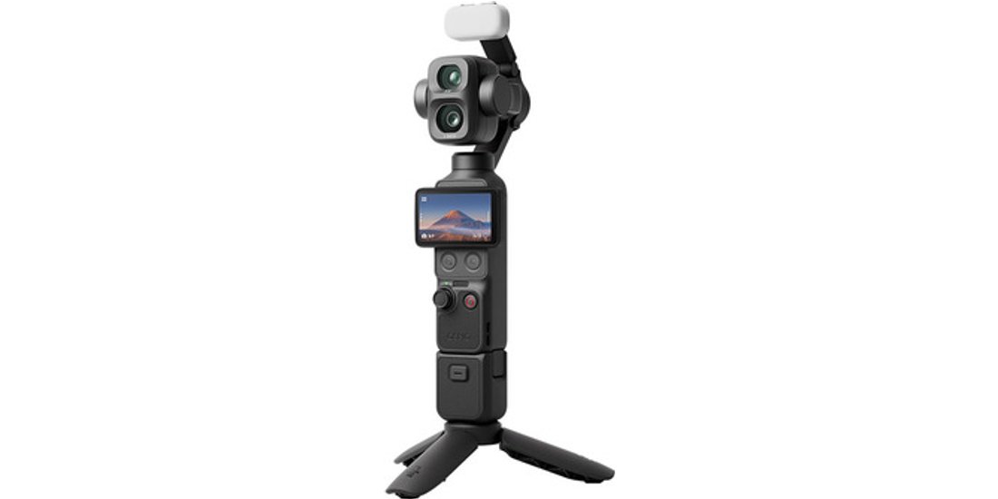 DJI Osmo Pocket 4P fotocamera a sospensione cardanica…