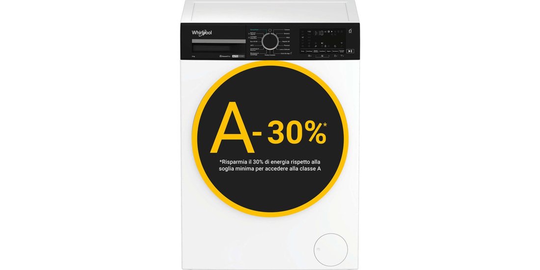 Whirlpool Lavatrice smart connessa con WiFi 9…