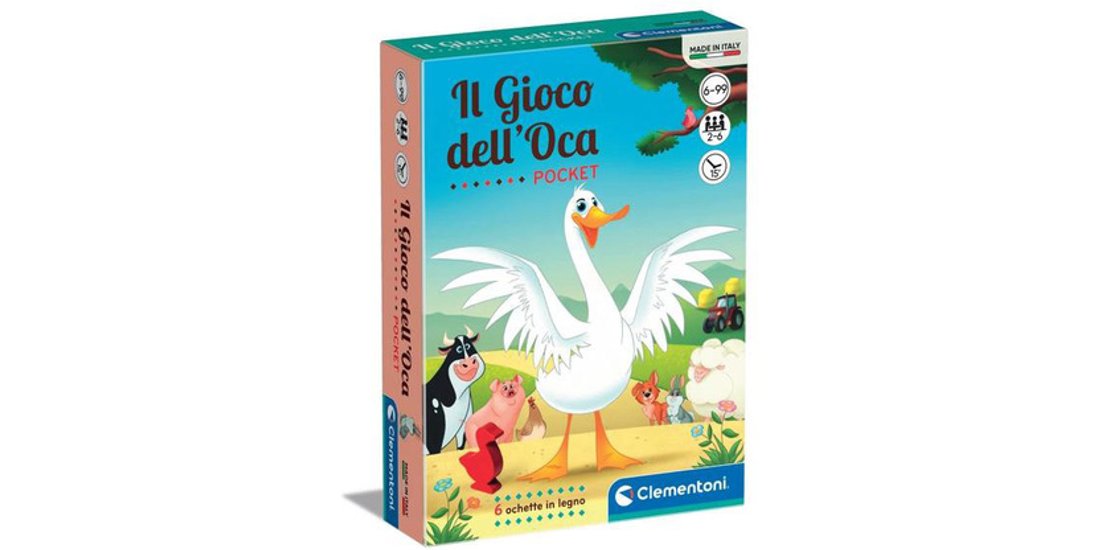 Clementoni GIOCO DELL’OCA – POCKET