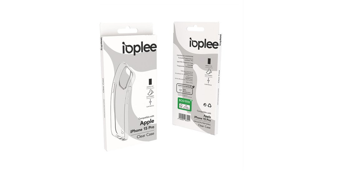IOPLEE Custodia Trasparente in morbido TPU per…
