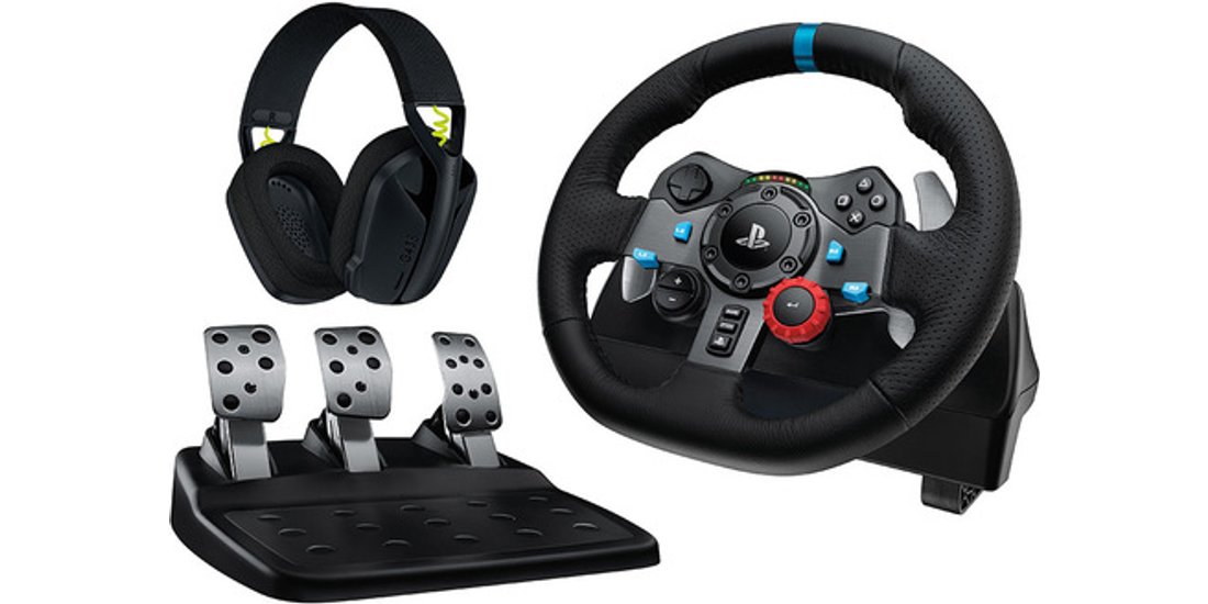 Logitech G G29 Driving Force kit volante pedaliera…