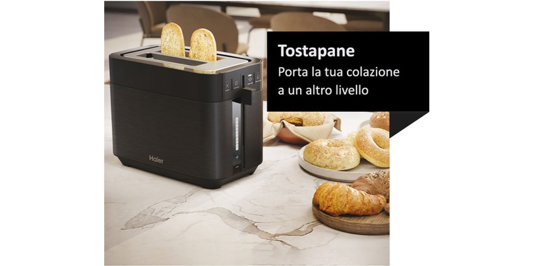 Haier SERIE 5 Tostapane Nero HTO5A3 011