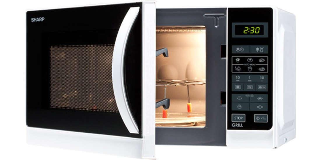 Sharp Home Appliances R-642 WW Superficie piana…