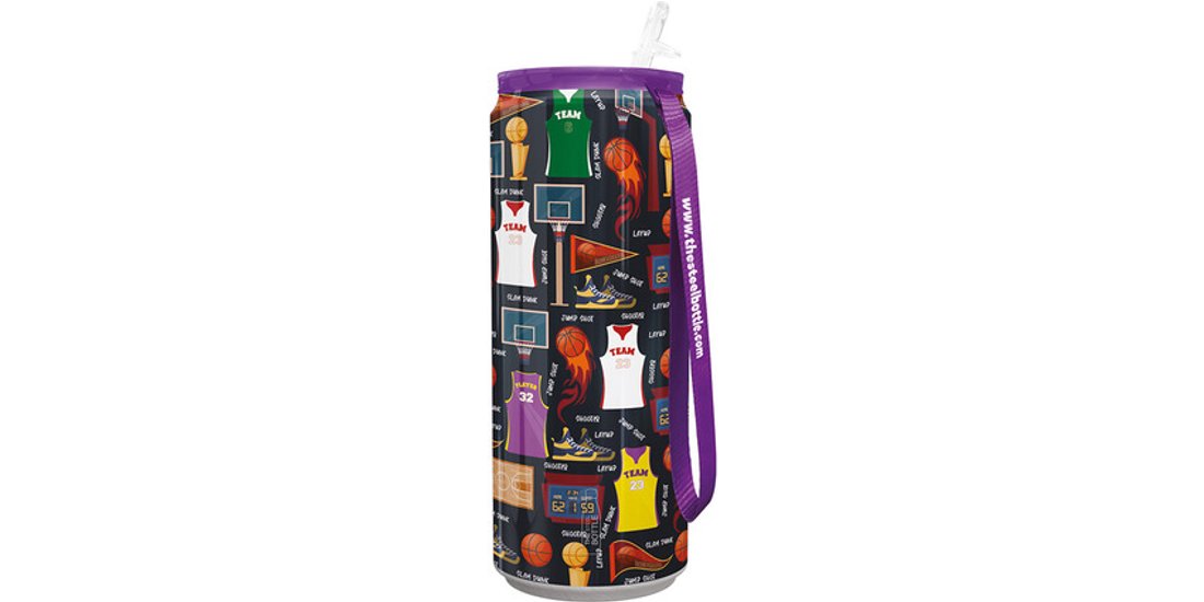 The Steel Bottle Basket 450 ml Acciaio inox Multicolore…