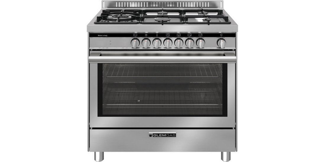 Glem Gas ST96TMI cucina Elettrico Cromo Acciaio…