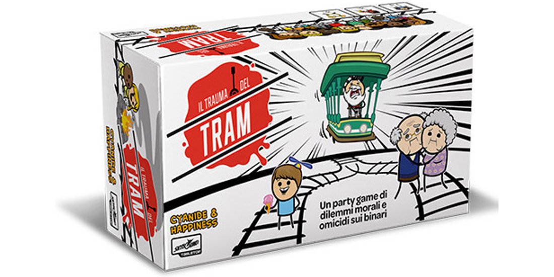 Asmodee Il Trauma del Tram Gioco di carte per…