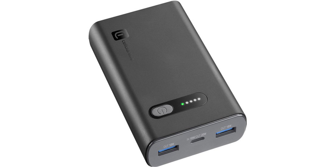 Cellularline Fast PD 10000 Caricabatterie Portatile…