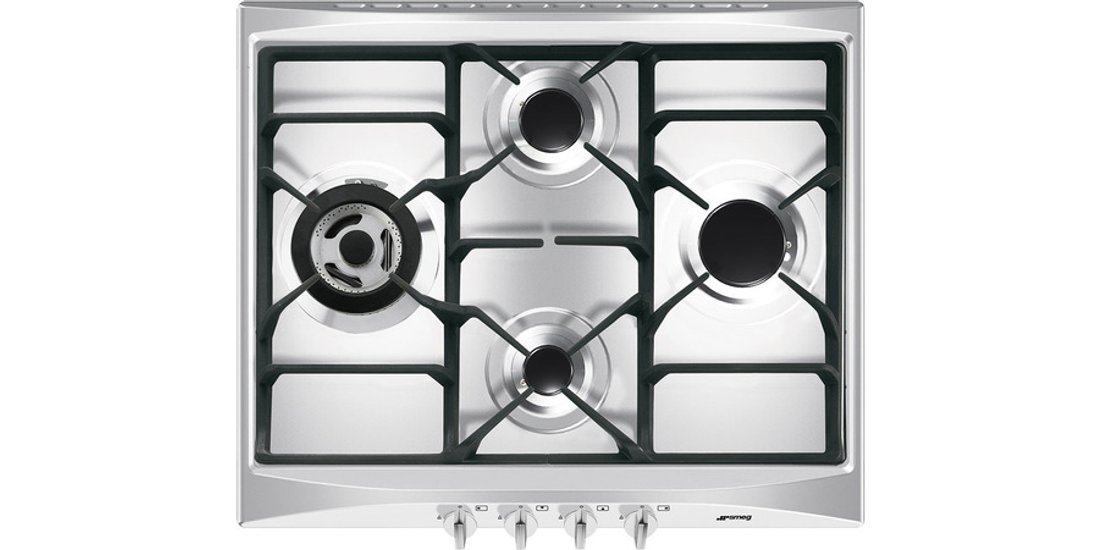 Smeg Cucina SR264XGH2 piano cottura Nero Argento…