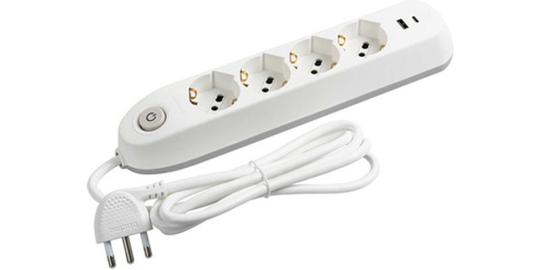 bticino Poker prolunghe e multiple 15 m 4 presa…