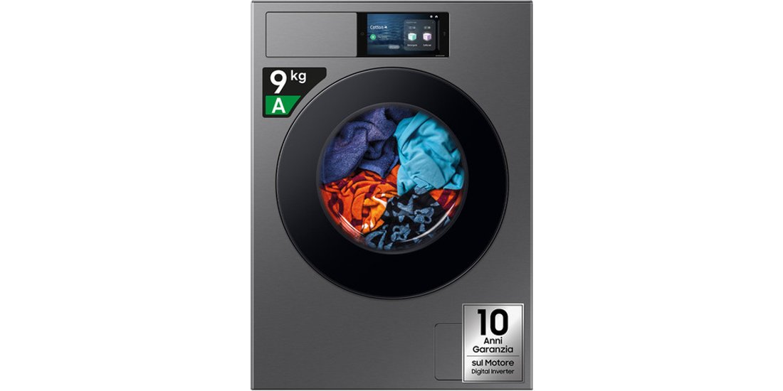 Samsung WF90F09C4SU3 lavatrice Caricamento frontale…