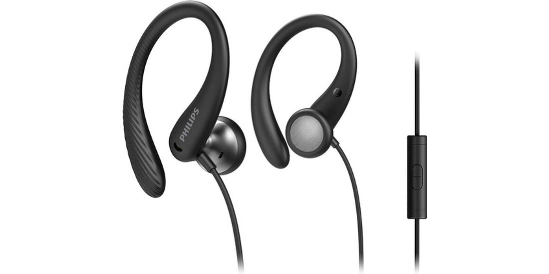 Philips TAA1105BK/00 Cuffie con Filo per Fitness…