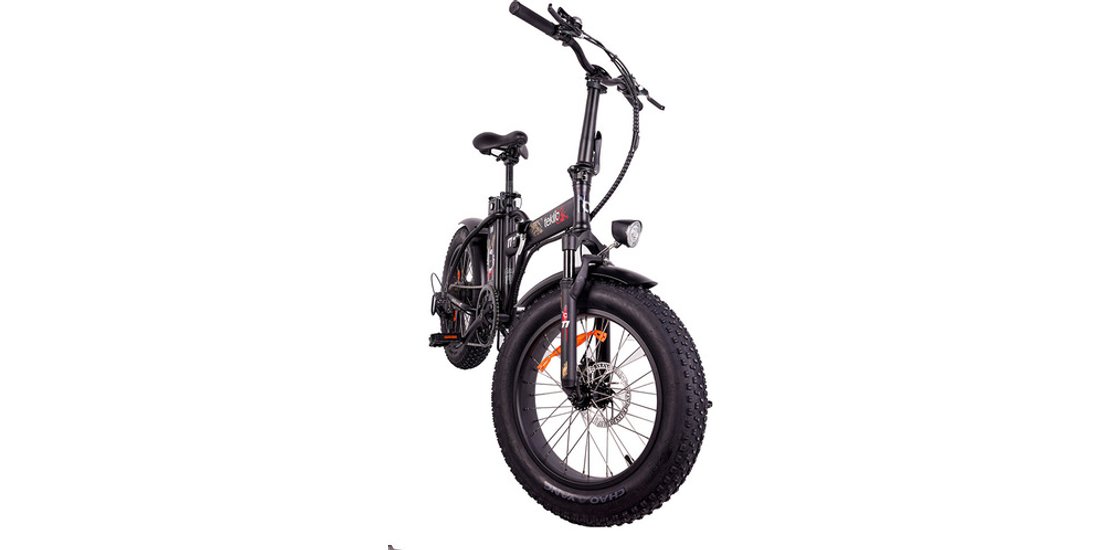 TEKLIO TF1 Fat Bike elettrica 20” nera in acciaio…