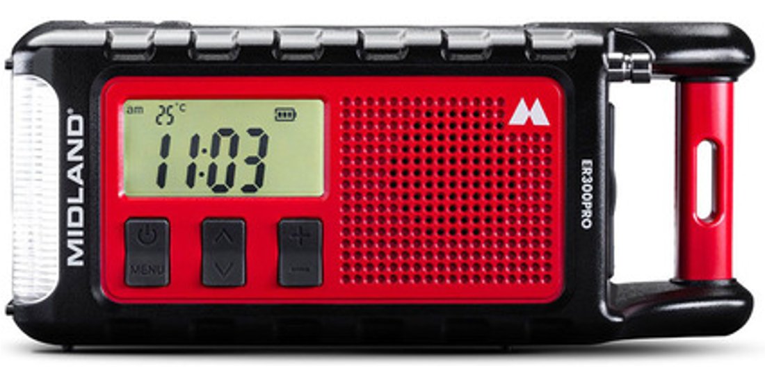Midland ER 300 Pro Ioni di Litio 10000 mAh Nero…