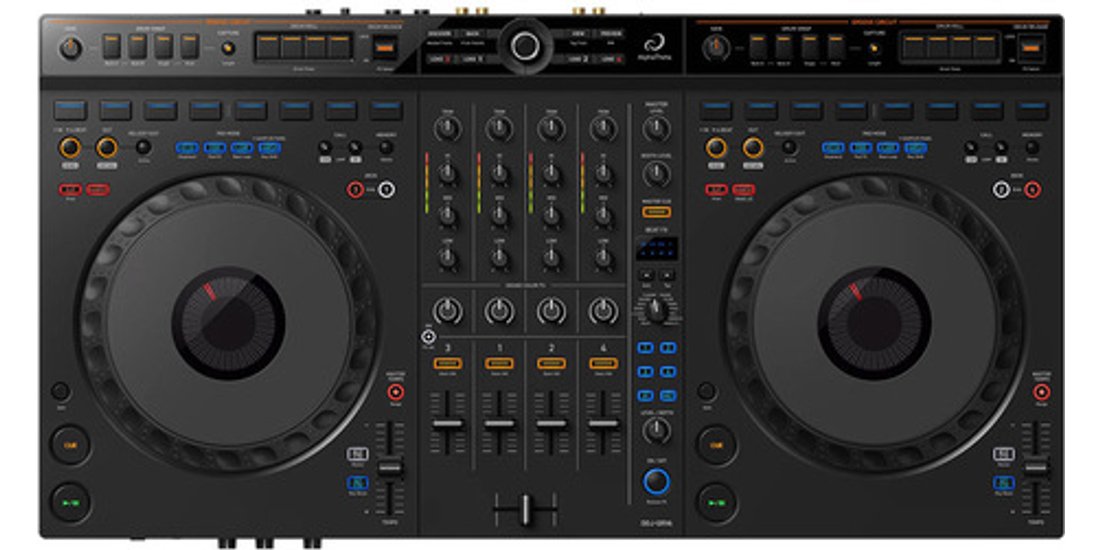 Pioneer DDJ-GRV6 controller per DJ 4 canali Nero…