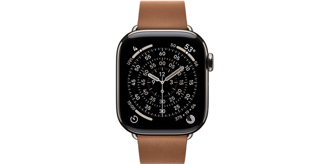 Apple Cinturino Modern caramello (42 mm) – Medium…