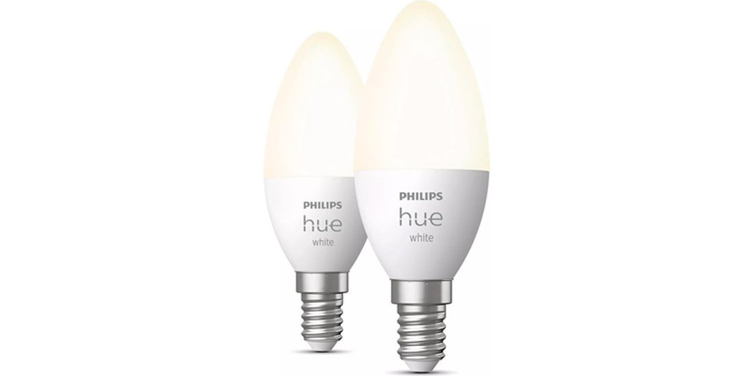 Philips Hue White 2 Lampadine Smart E14 40W
