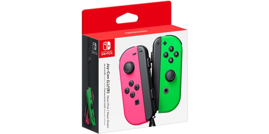 Nintendo Joy-Con 2 Nero Rosa Verde chiaro Bluetooth…