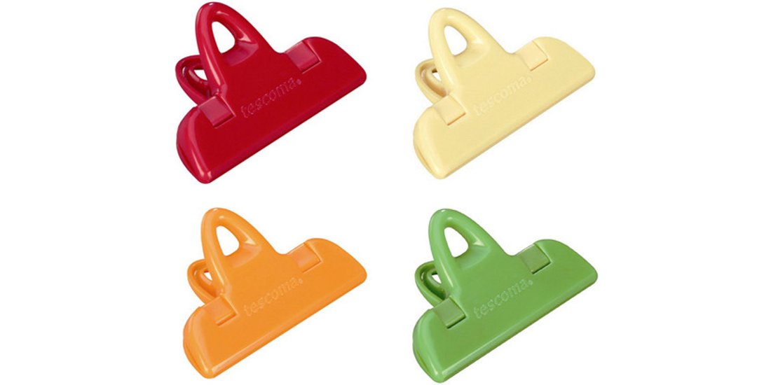Tescoma Clip per Sacchetti 7 Cm – 4 Pz Presto