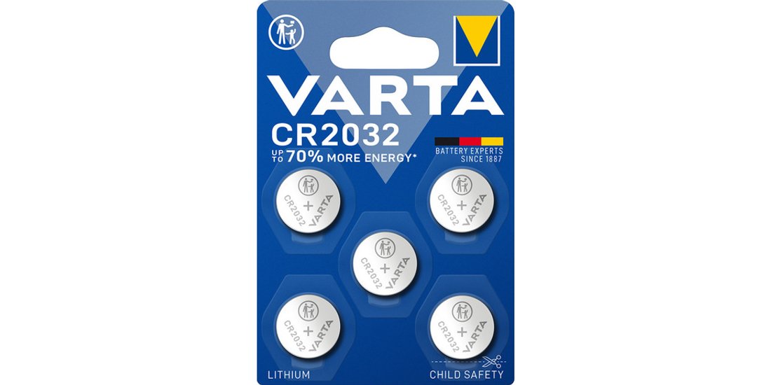 Varta LITHIUM Coin CR2032 (Batteria a bottone…