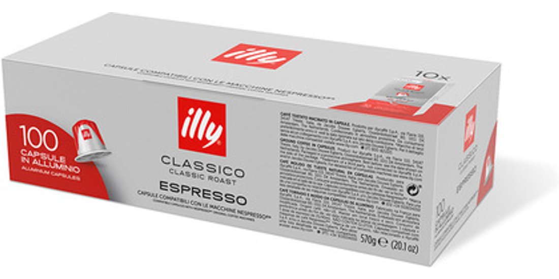 Illy 100 caffè in Capsule compatibili Nespresso…