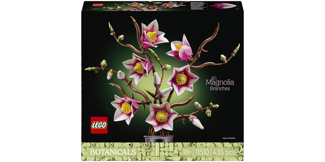 LEGO Botanicals 11510 Rametti di Magnolia Fiori…