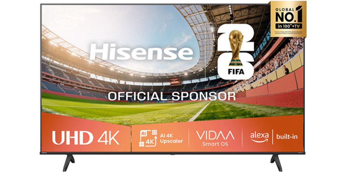 Hisense Smart TV 55” 4K 55A6Q