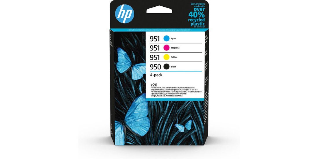 HP Confezione da 4 cartucce di inchiostro originali…