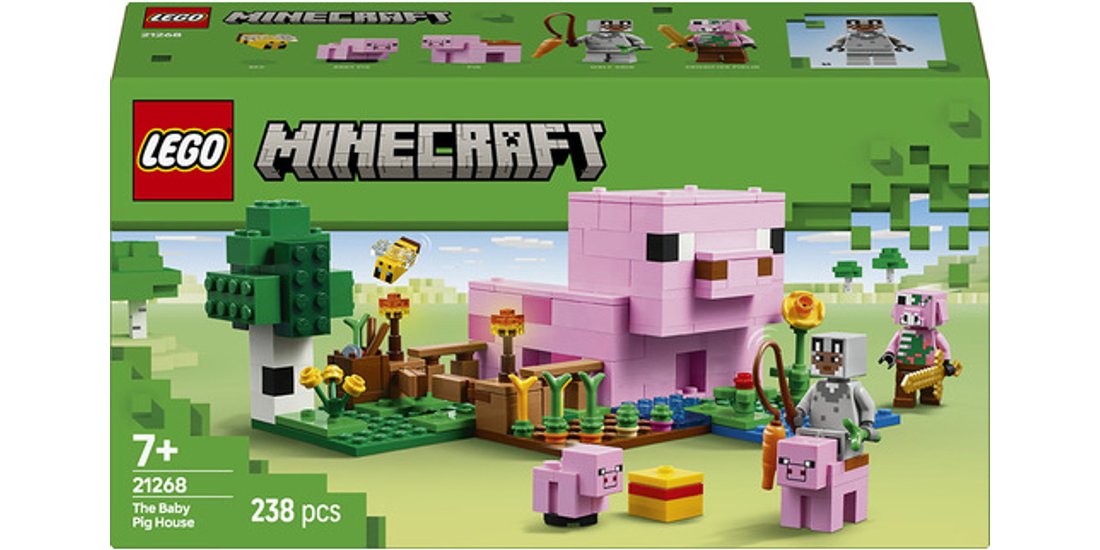 LEGO Minecraft 21268 La Casa del Maialino Gioco…