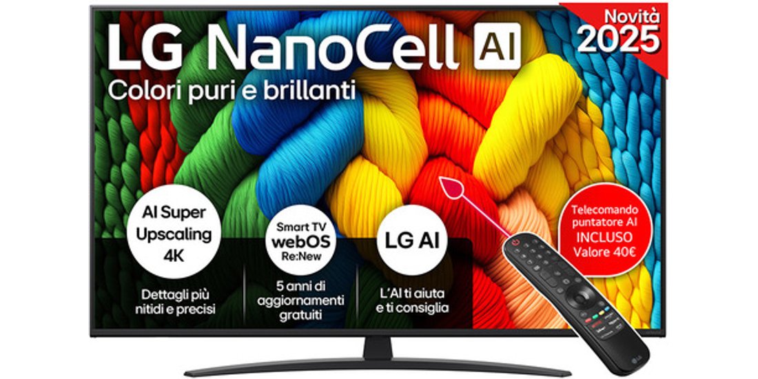 LG NanoCell AI 55NANO81A6A TV Serie NANO81 55…