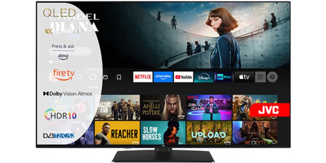 JVC LT-55VRQ345I TV 1397 cm (55”) 4K Ultra HD…