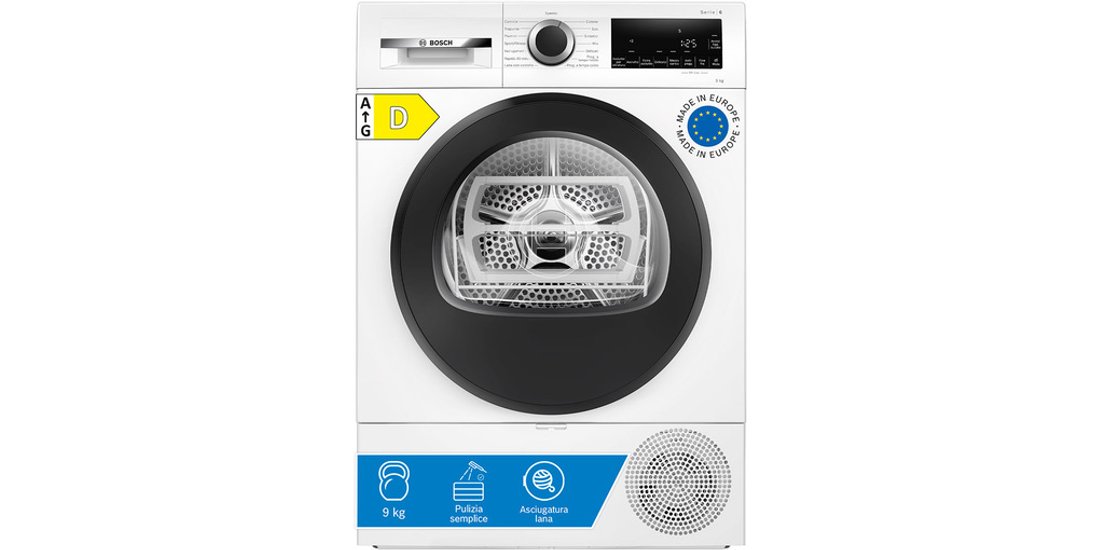 Bosch WQG24200IT asciugatrice Caricamento frontale…