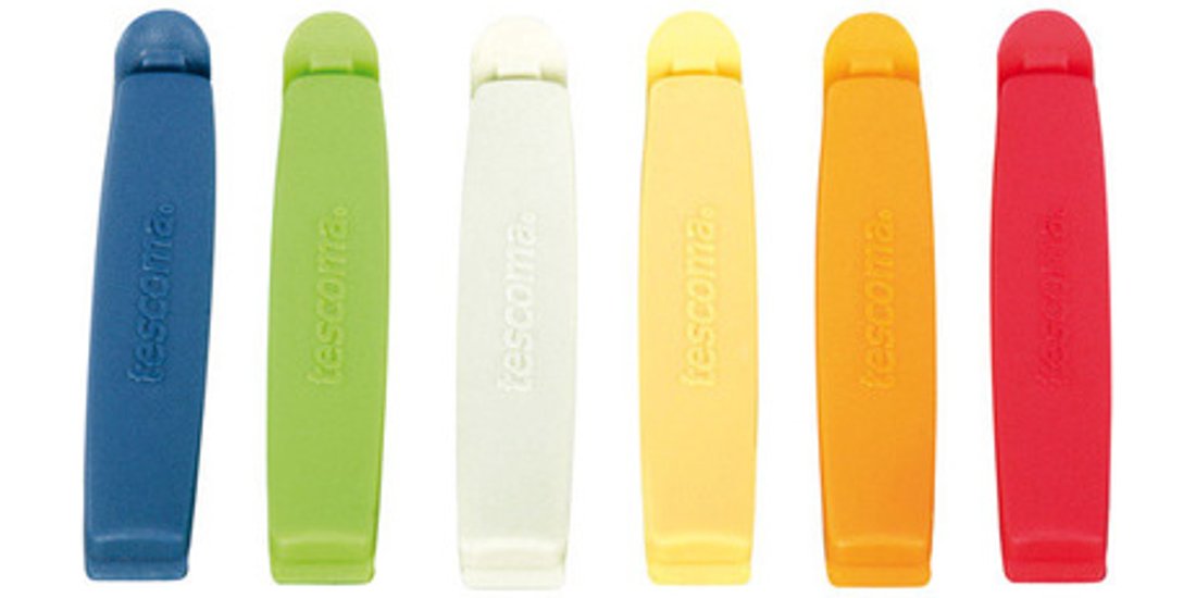 Tescoma Clip per Sacchetti 9 Cm – 6 Pz Presto