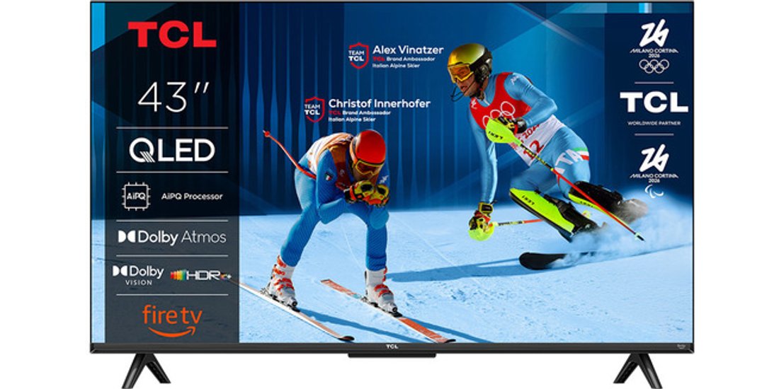 TCL T6C Serie Smart TV QLED 4K 43” 43T6C Dolby…