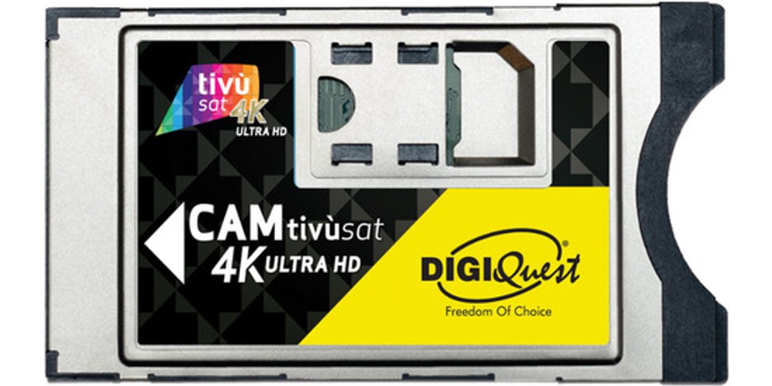 Digiquest Cam Tivùsat 4K Ultra HD Modulo…