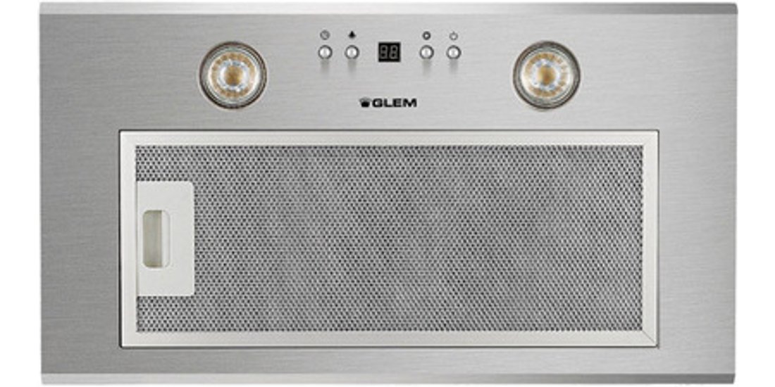 Glem Gas GHF545IX cappa aspirante Incassato Acciaio…